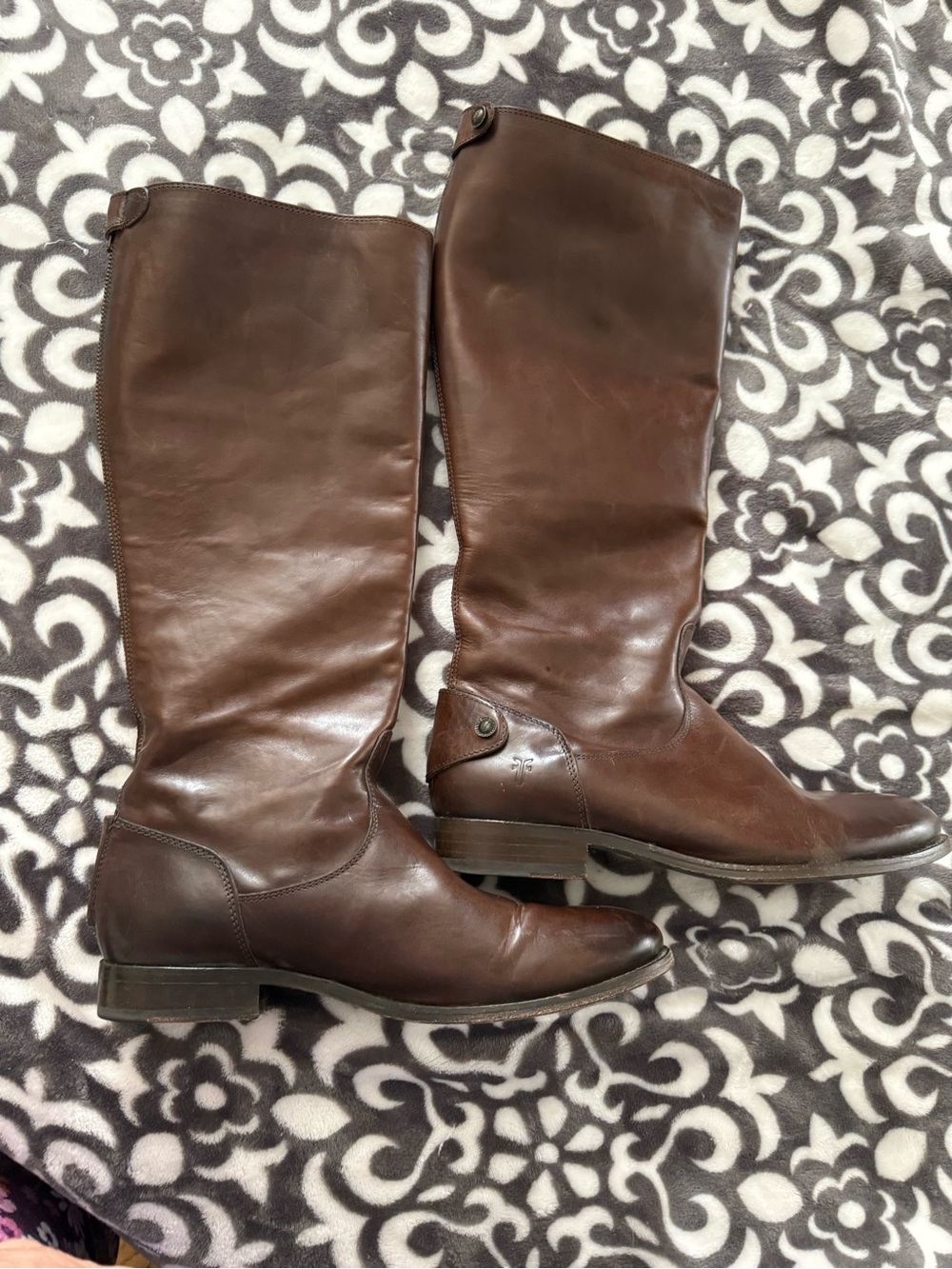 Frye, Melissa, chocolate brown, size 11 - Picture 5 of 9